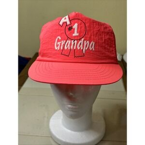 Pink #1 Grandpa‎ Hat One Size, Very Clean